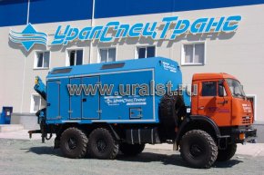 Маслостанция Камаз 43118 с КМУ ИМ-150