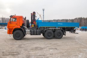 Автомобиль Бортовой с КМУ PK-30002-K УСТ 5453 Камаз 65224-53 
