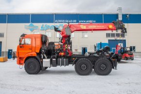 Седельный тягач Камаз 53504 с КМУ ИТ-180 УСТ