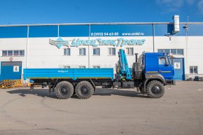 Автомобиль бортовой с КМУ ИМ-180 УСТ 5453РН Урал 4320-82, сп.м