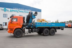 Автомобиль бортовой Камаз 43118-50 с КМУ ИМ-240-04