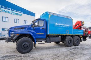 Передвижная авторемонтная мастерская ПАРМ с КМУ ИМ-95 УСТ 5453 Урал 4320-6951-72 NEXT