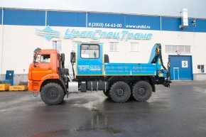 Грузопассажирский автомобиль УСТ Камаз ГПА с КМУ ИМ-150