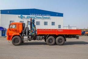 Бортовой автомобиль с КМУ ИМ-180 УСТ 5453 Камаз 43118