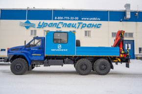 Грузопассажирский автомобиль ГПА 6+2 откр. с КМУ ИМ-95