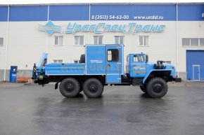Грузопассажирский автомобиль на шасси Урал 4320-73М с КМУ ИМ-55