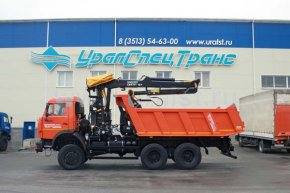 Самосвал Камаз 65111 с ГМ ОМТЛ-97 