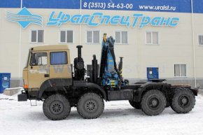 Седельный тягач Урал с ИМ-180