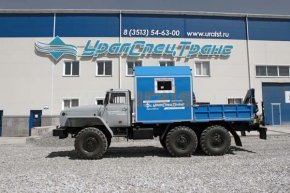 Урал ГПА с краном-манипулятором