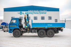 Бортовой автомобиль с КМУ ИМ-150 УСТ 5453 Камаз 43118
