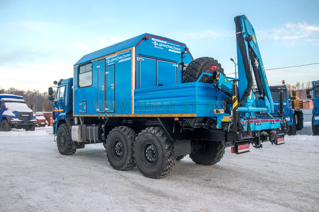 ПАРМ с КМУ ИМ-55 УСТ 5453 Камаз 43118-50