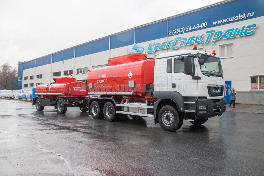 Автоцистерна АЦ-20-2 УСТ-5453 на шасси MAN