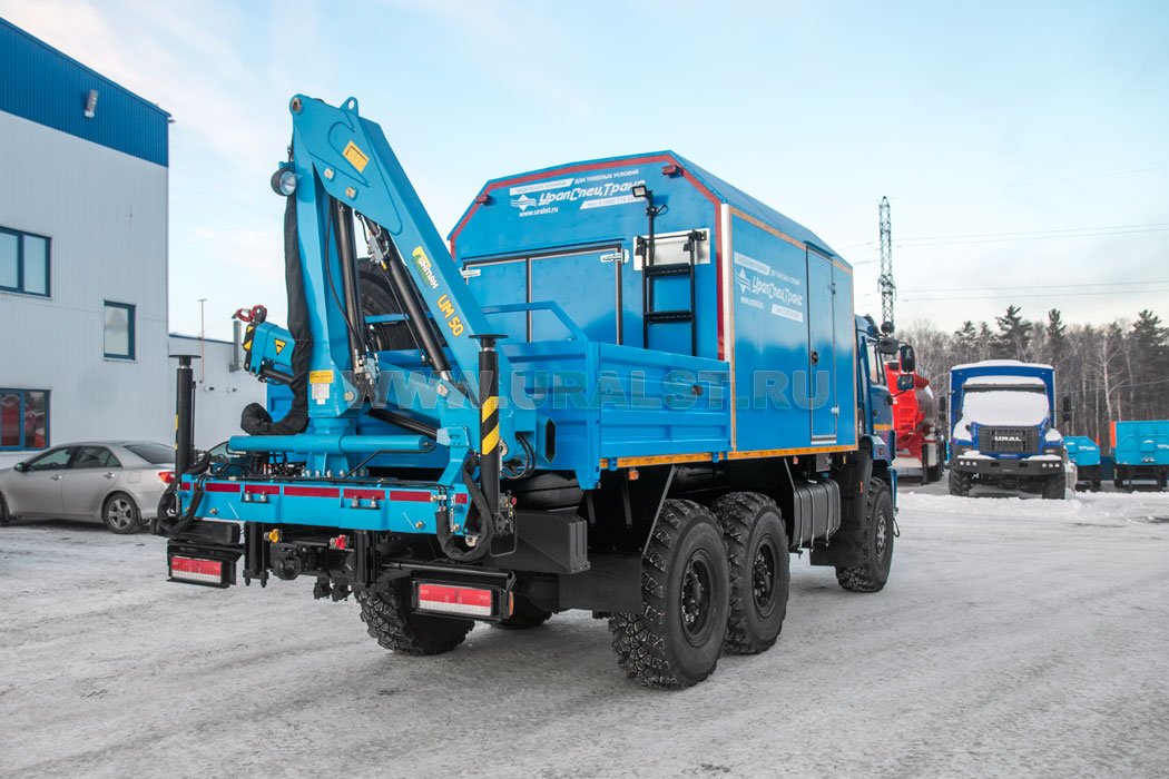 ПАРМ с КМУ ИМ-55 УСТ 5453 Камаз 43118-50