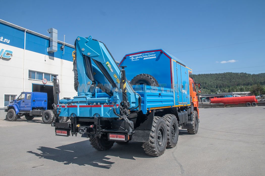 ПАРМ с КМУ ИМ-150 УСТ 5453 Камаз-43118-50