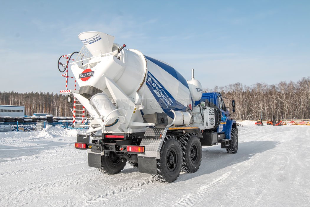 Автобетоносмеситель АБС 6АП УСТ 54536G Урал 4320-72Е5