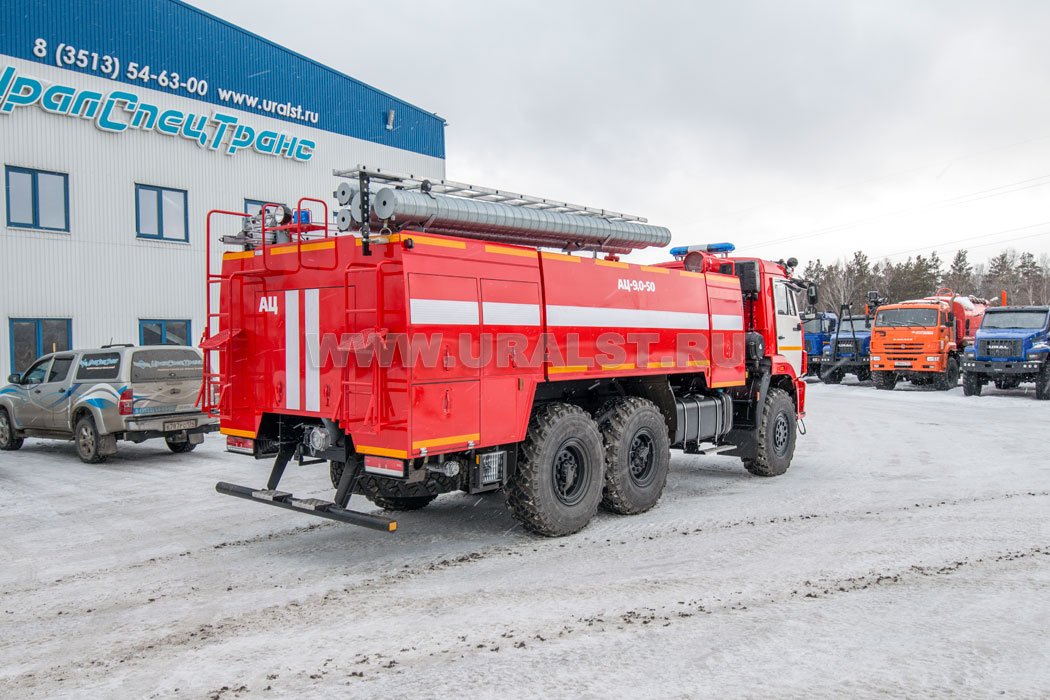 Автоцистерна пожарная АЦП-9/3-50 Камаз 43118-50