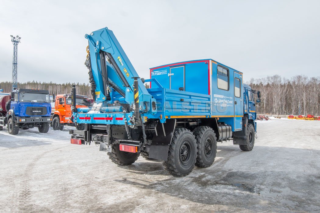 Автобус грузопассажирский ГПА УСТ 54535Р-51 (10+2) ИМ 95 Камаз 43118-50