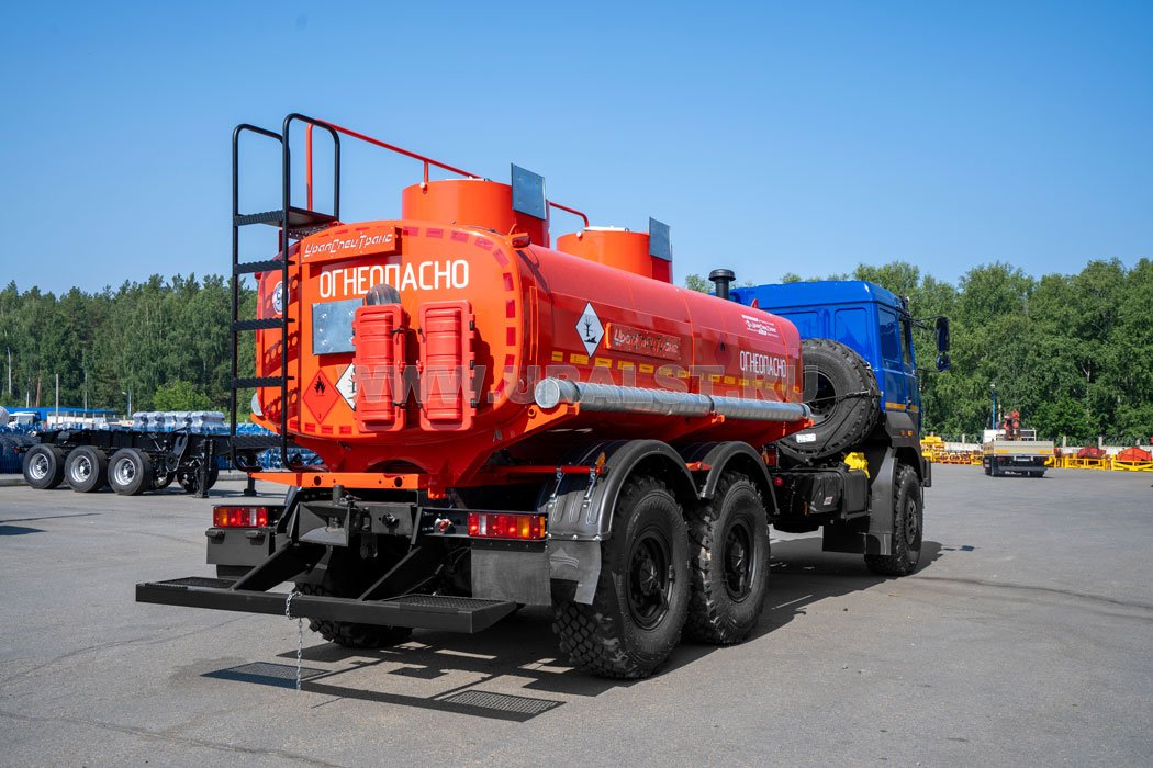 Автотопливозаправщик АТЗ-11-2Б УСТ 5453 Урал 4320-4971-80 сп.м. доработка под ДОПОГ