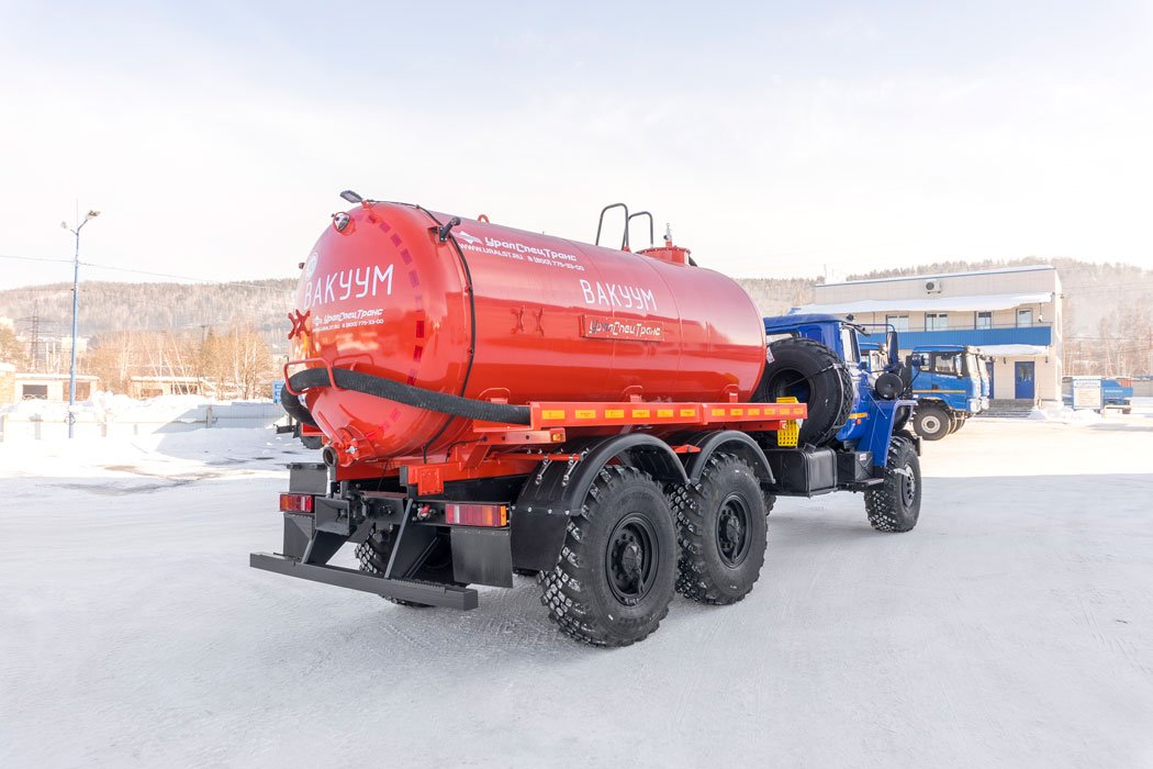 Автоцистерна вакуумная коммунальная МВ-10 КО УСТ 5453 Урал 4320-60 