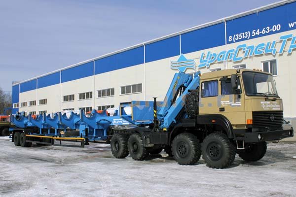 Седельный тягач Урал с ИМ-180