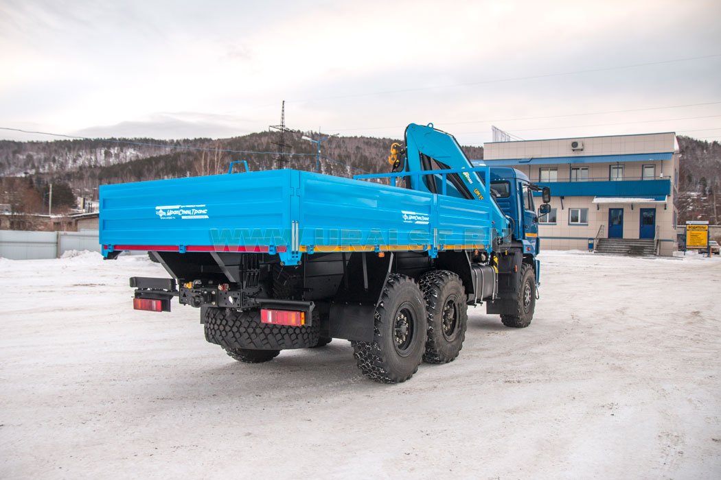 Бортовой автомобиль с КМУ ИМ-150 УСТ 5453 Камаз 43118