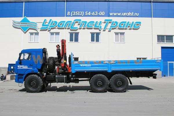 Бортовой автомобиль с КМУ Palfinger PK-23500А