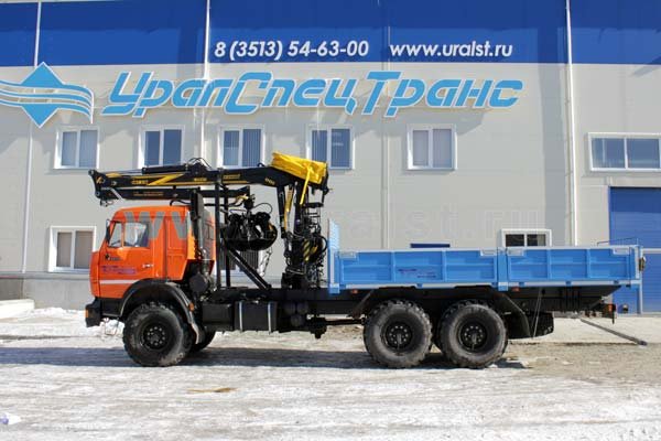 Бортовой автомобиль Камаз с ОМТ-97М