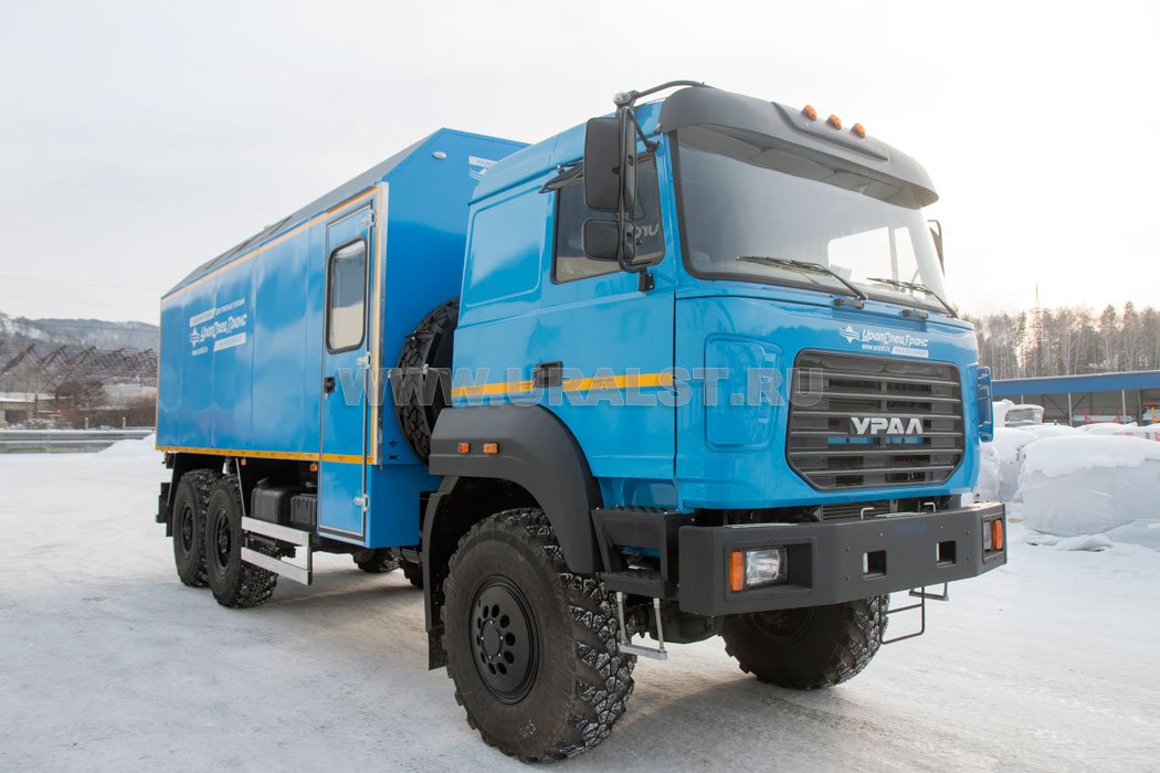 Маслостанция УСТ-5453 на шасси Урал 4320-80Е5