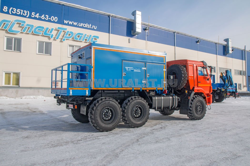 УМП-400 УСТ-5453 Камаз 43118-3027-50 мех. привод сп.м