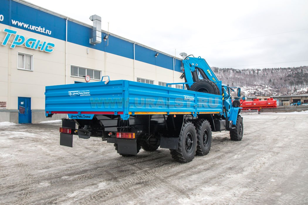 Бортовой с КМУ ИМ-240 УСТ 5453 Урал 4320-60Е5