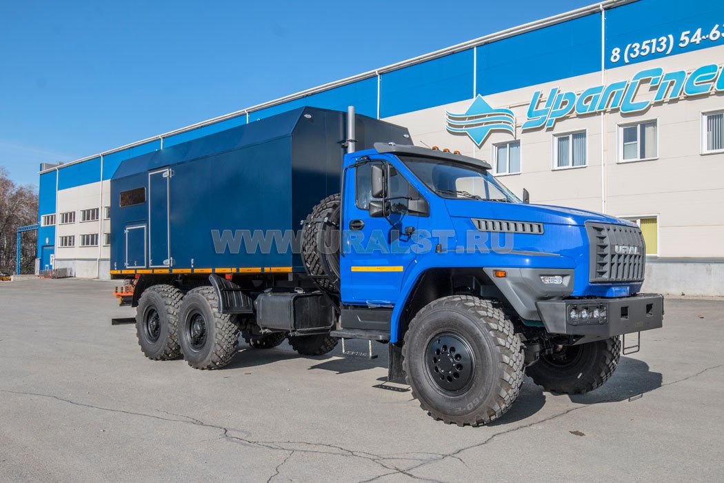 Передвижная парогенераторная установка ППУА-1600/100 Урал 4320-6952-72Е5 NEXT УСТ 5453YK