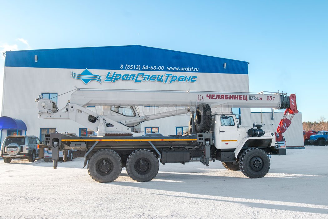 Автокран КС 55732-25-28 "Челябинец" Урал 4320-72Е5