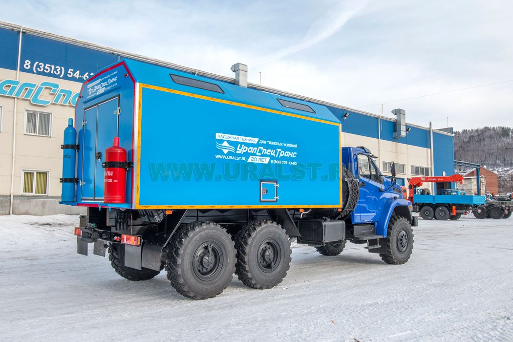 Передвижная мастерская ПАРМ-01Т с токарн. станком УСТ 5453 Урал 4320-72 NEXT