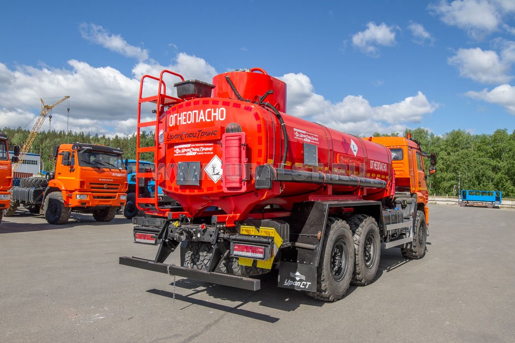 Автотопливозаправщик АТЗ-12 УСТ 5453 Камаз 43118-50, сп. место, доработка под ДОПОГ