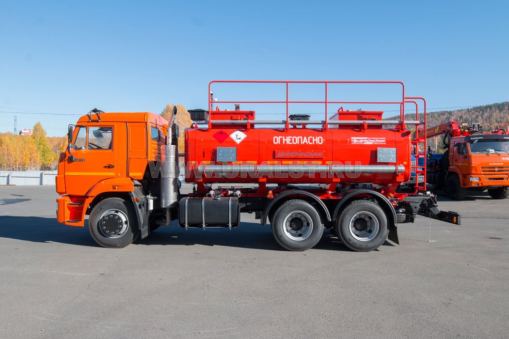 Автоцистерна для ГСМ АЦ-11-2Б УСТ 5453 Камаз 65115-48(А5) 