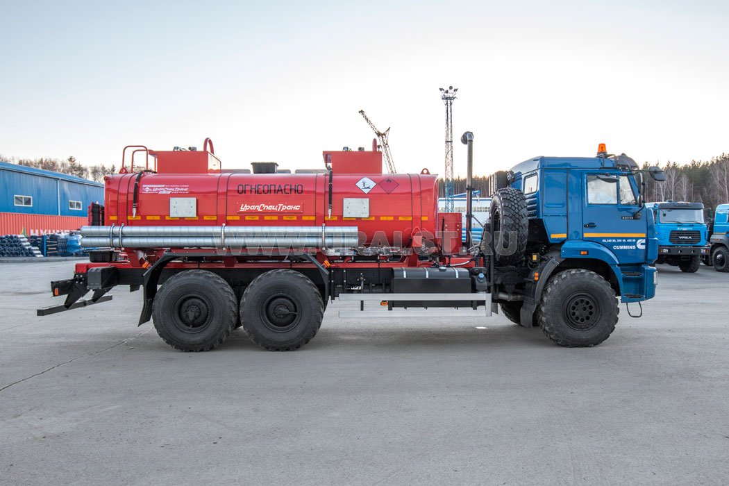 Автотопливозаправщик АТЗ-12-2 УСТ 5453 Камаз 43118-76 (RR) (CUMMINS) сп.м.
