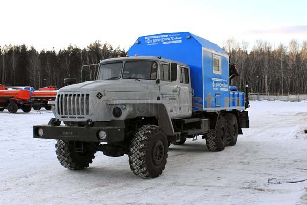 Автофургон с КМУ Palfinger PK-15500