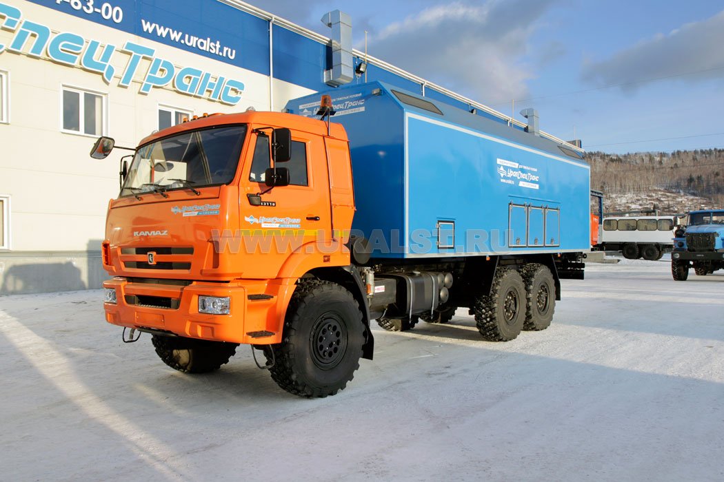 Маслостанция УСТ-5453 на шасси Камаз 43118-46