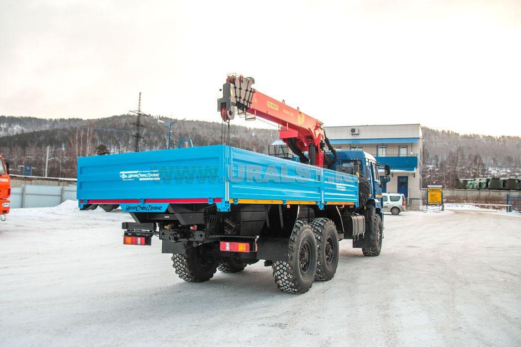 Бортовой Камаз 43118-50 с КМУ ИТ-150