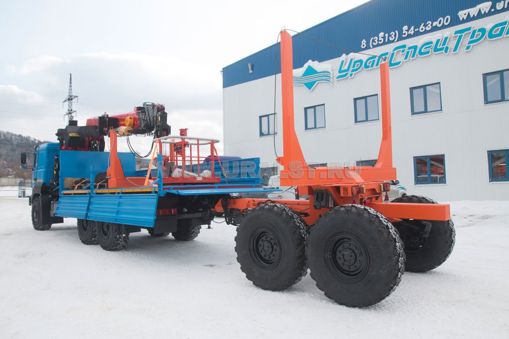 Бортовой с КМУ ИТ-200 (тросовый) Урал 4320-4972-82Е5 + ПРЛ 11-УР (доп.опция)  