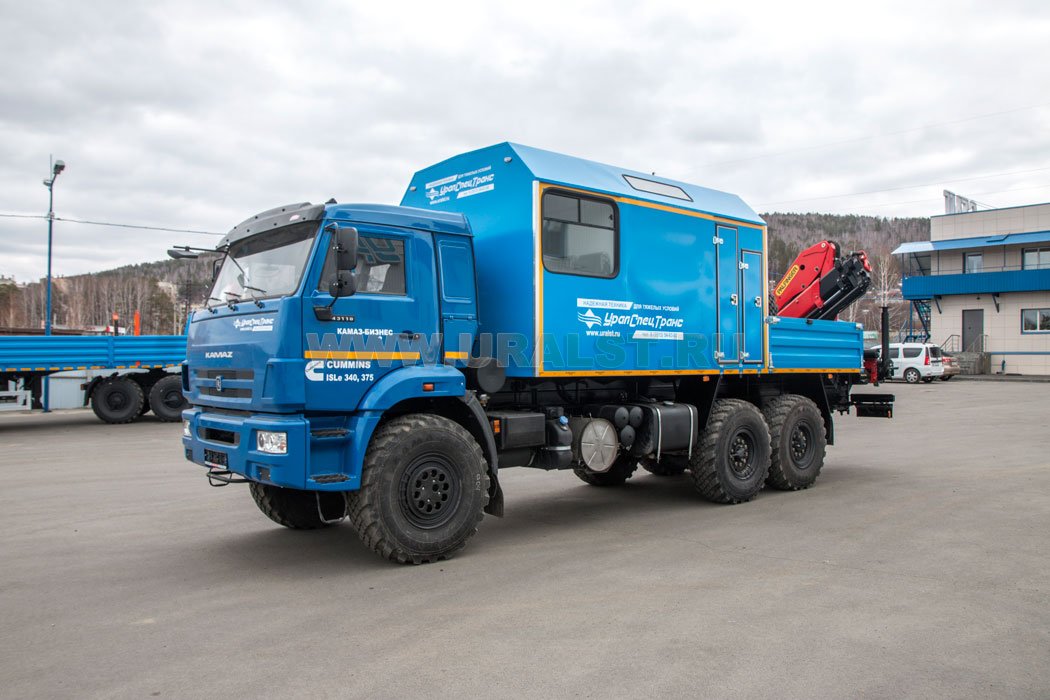 Камаз ПАРМ 43118-RR с КМУ РК-15500D