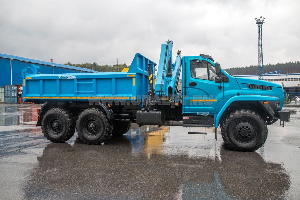 Самосвал Урал NEXT 4320-72E5 с КМУ ИМ-150 