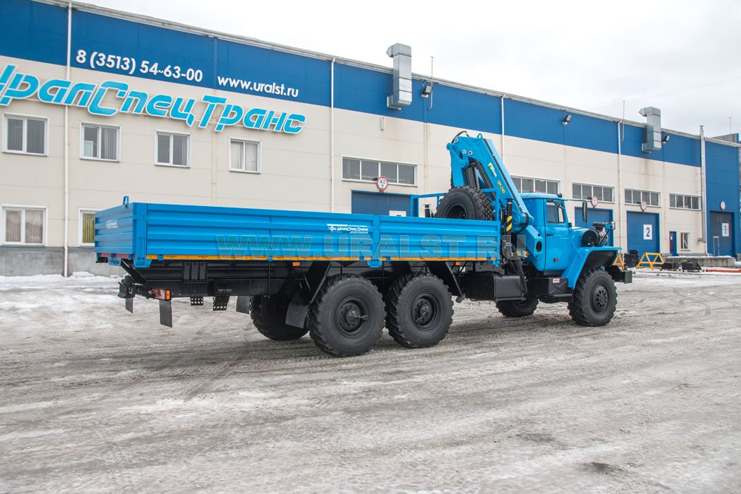 Бортовой с КМУ ИМ-240 УСТ 5453 Урал 4320-60Е5