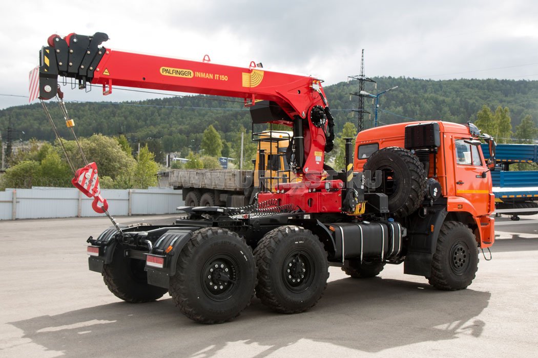 Тягач Камаз 43118 с КМУ ИТ-150