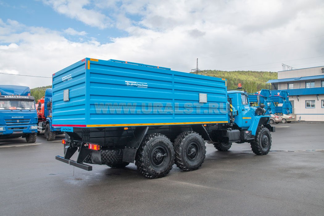 Бортовой с КМУ ИМ-25 УСТ 5453 Урал 4320Е5 Баллоновоз