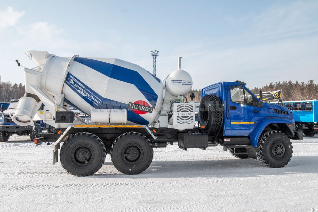 Автобетоносмеситель АБС 6АП УСТ 54536G Урал 4320-72Е5