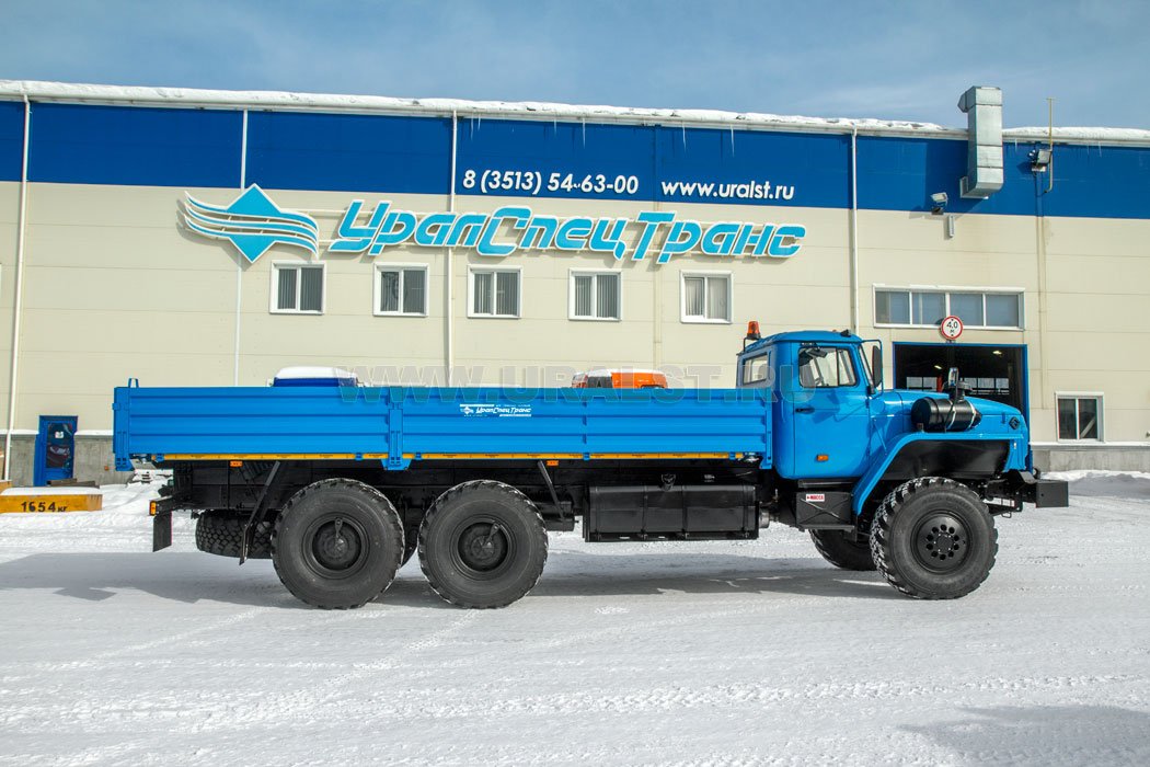 Бортовой контейнеровоз УСТ 54532Е Урал 4320-60