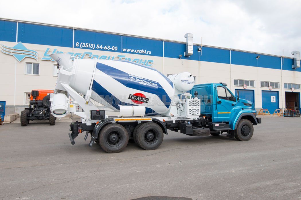 Автобетоносмеситель АБС 7АП УСТ 5453 Урал 73945-01 NEXT
