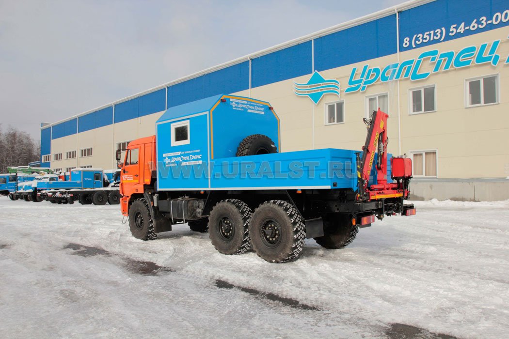 ТБМ УСТ-5453 с КМУ ИМ-20 на шасси Камаз 43118-46