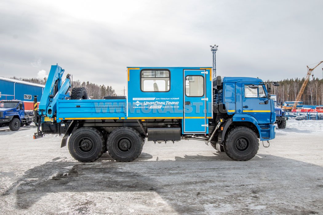 Автобус грузопассажирский ГПА УСТ 54535Р-51 (10+2) ИМ 95 Камаз 43118-50